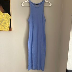 Zara body con halter dress